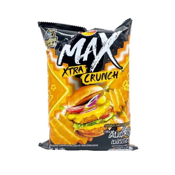 LAYS MAX – XTRA CRUNCH DOUBLE CHEESE BURGER 71G (THAILAND)