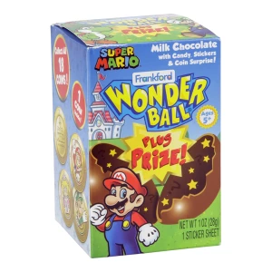 Mario Wonder Ball Milk Chocolate Plus Prize